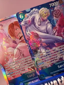 Sanji OP11-051 SR Alt Art - A Fist of Divine Speed ONE PIECE Card NM English - Image 4