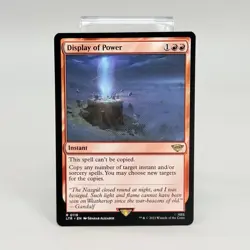 MTG Magic the Gathering Card LRT 0119 Display of Power NM - Image 1