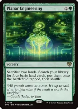 MTG Planar Engineering NM Foil ** Secrets of Strixhaven ** - Image 1
