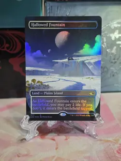 Hallowed Fountain (Borderless) Unfinity Foil - Image 1