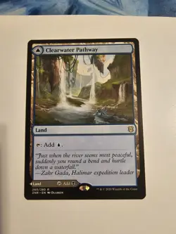 Clearwater Pathway Zendikar Rising MTG Magic The Gathering NM - Image 1