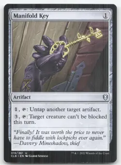 MANIFOLD KEY 319 COMMANDER LEGENDS: BATTLE FOR BALDUR'S GATE MTG LP/M - Image 1