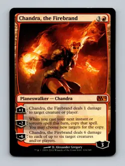 Chandra, the Firebrand Magic 2012 (M12) Non-Foil MTG NM - Image 1