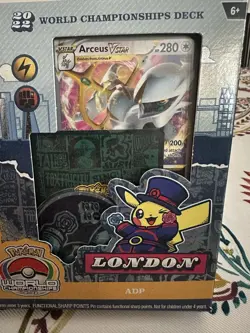 Pokemon 2022 World Championships Deck Ondrej Skubal ADP Factory Sealed London - Image 5