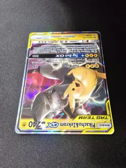 Pikachu & Zekrom GX 33/181 SM-Team Up TAG TEAM GX Holo Ultra Rare Pokemon TCG NM - Image 5