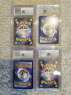 Pokemon Slabs, 3 CGC 10, 1 TAG 7 - Image 2
