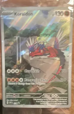 Pokemon SEALED Koraidon 014 Sv: Scarlet & Violet Promo Holo English Basic 130HP - Image 1