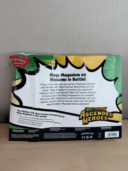 Pokemon TCG: Mega Evolution Ascended Heroes Mega Meganium ex Box - Image 4