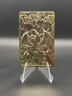 1999 POKEMON 23K GOLD PROMO TRADING CARD - LOT 3 CARDS (CHARIZARD) Burger King - Image 3