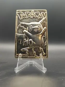 1999 POKEMON 23K GOLD PROMO TRADING CARD - LOT 3 CARDS (CHARIZARD) Burger King - Image 5