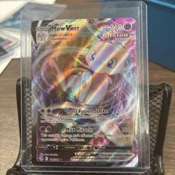 Pokemon Sword & Shield Fusion Strike - Mew VMAX 114/264 HOLO Ultra Rare - Image 1