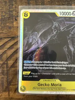 Gecko Moria - OP14-104 One Piece EN The Azure Sea's Seven Foil - Image 3