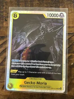 Gecko Moria - OP14-104 One Piece EN The Azure Sea's Seven Foil - Image 4