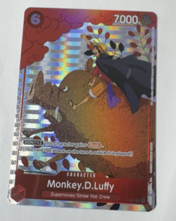 Monkey D Luffy P-001 Gift Collection 2023 One Piece Promo NM - Image 1