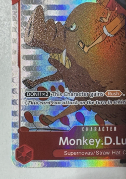 Monkey D Luffy P-001 Gift Collection 2023 One Piece Promo NM - Image 3