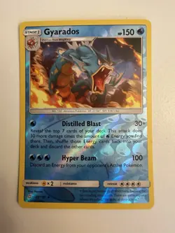 Gyarados - 30/181 - Reverse Holo Rare Team Up Set TCG - Pokemon Card - NM - Image 1