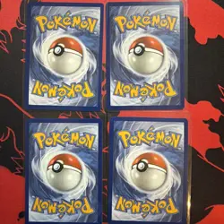 4x Special Red Card (2 Reverse Holo) 082/086 Pokemon TCG Chaos Rising Playset - Image 2