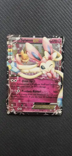 Sylveon EX RC21/RC32 Generations: Radiant Collection Ultra Rare Pokemon Card HP - Image 1