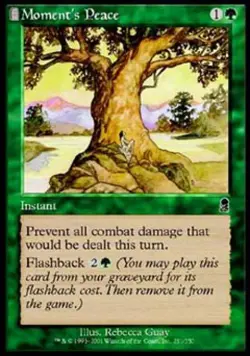 Moment's Peace -Foil Medium Play MTG Odyssey - Image 1