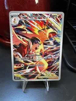 Ethan’s Typhlosion 190/182 | Destined Rivals - Illustration Rare NM Pokemon Card - Image 1