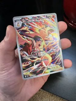 Ethan’s Typhlosion 190/182 | Destined Rivals - Illustration Rare NM Pokemon Card - Image 5