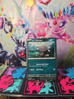 Pokemon Paldean Wooper 041 Cosmos Holo SV: Scarlet & Violet Promo Cards NM - Image 2