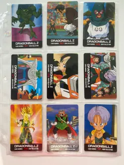 Dragon Ball Z cards 1994 hero collection Japanese 29 cards, 3 sleeves + - Image 1