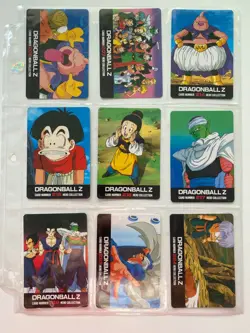 Dragon Ball Z cards 1994 hero collection Japanese 29 cards, 3 sleeves + - Image 3