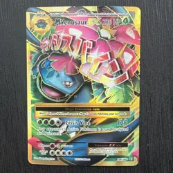 M Venusaur EX (Full Art) Ultra Rare XY - Evolutions 100/108 NM/LP - Pokemon TCG - Image 1