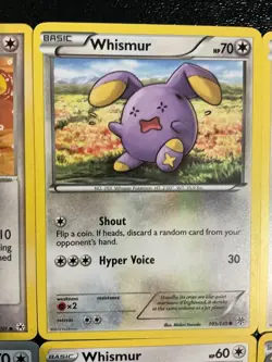 12 whismur loudred exploud pokemon TCG Rare vintage mixed Lot 🔥🔥 unique Cute - Image 3