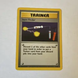 Pokemon TCG Item Finder Base Set 074/102 Unlimited 1999 English Regular Rare - Image 1