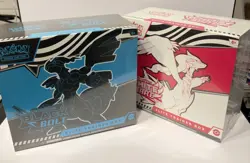 Pokemon White Flare Black Bolt ETB Lot Sealed 2 Elite Trainer Boxes - Image 1