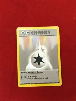 Double Colorless Energy 96/102 Uncommon Base Set Unlimited Pokemon MP - Image 1