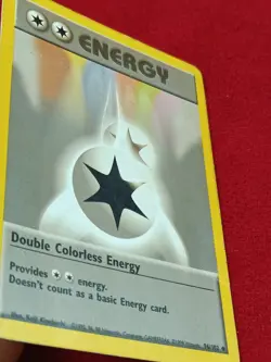 Double Colorless Energy 96/102 Uncommon Base Set Unlimited Pokemon MP - Image 2