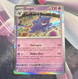 The Pokemon Company Pokemon TCG Gengar 094/165 SV 151 Reverse Holo Rare EN - Image 1