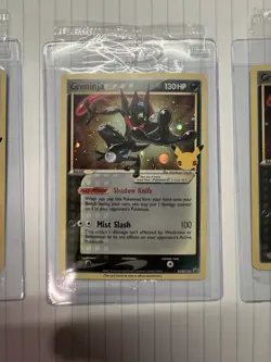 Greninja Gold Star SWSH144 Sword & Shield Promo Holo Rare Card SEALED - Image 3
