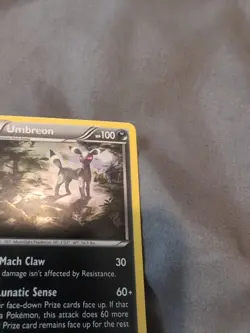 Pokemon Umbreon XY96 Holo Black Star Promo Card - Image 5