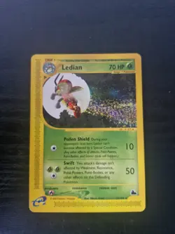 Ledian 15/144 Skyridge Non Holo Pokemon Card - Image 1