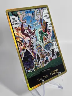 DON!! Card Egghead Gold - Op14 - The Azure Sea's Seven Foil One Piece - NM - Image 3