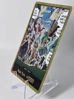 DON!! Card Egghead Gold - Op14 - The Azure Sea's Seven Foil One Piece - NM - Image 4