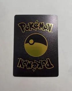 Psychic Pikachu Black Foil Fan Art Display Card M/NM - Image 2