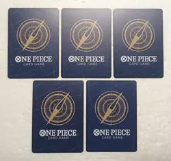 Lot of 5 Japanese ONE PIECE Cardgame Super Rare Card Set TCG - Image 2