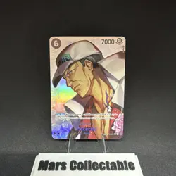 One Piece Card Game Sakazuki SP OP02-099 SR Alternate Art Kingdoms of Intrigue - Image 1