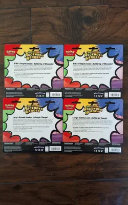 Lot Of 4 Pokemon Ascended Heroes 2 pack blister Promo Card & Coin Factory Sealed - Image 2
