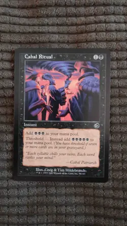 Magic: the Gathering / MtG Cabal Ritual x1 Torment - Image 1