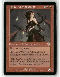 Jeska, Warrior Adept Judgment NM MTG Magic The Gathering - Image 1