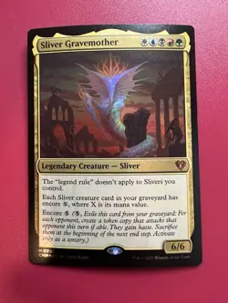 *** Sliver Gravemother *** FOIL Commander Masters NM/LP MTG English - Image 1