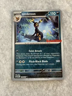 Pokemon TCG Umbreon 130/197 GameStop Exclusive Promo NM/MT - Image 1
