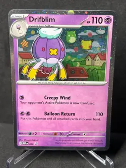 Pokemon Drifblim 006 Mega Evolution Cosmos Holo Promo Near Mint - Image 1
