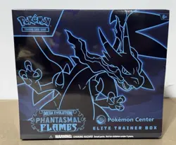 Pokemon TCG Phantasmal Flames Pokemon Center ETB Elite Trainer Box (Sealed) - Image 1